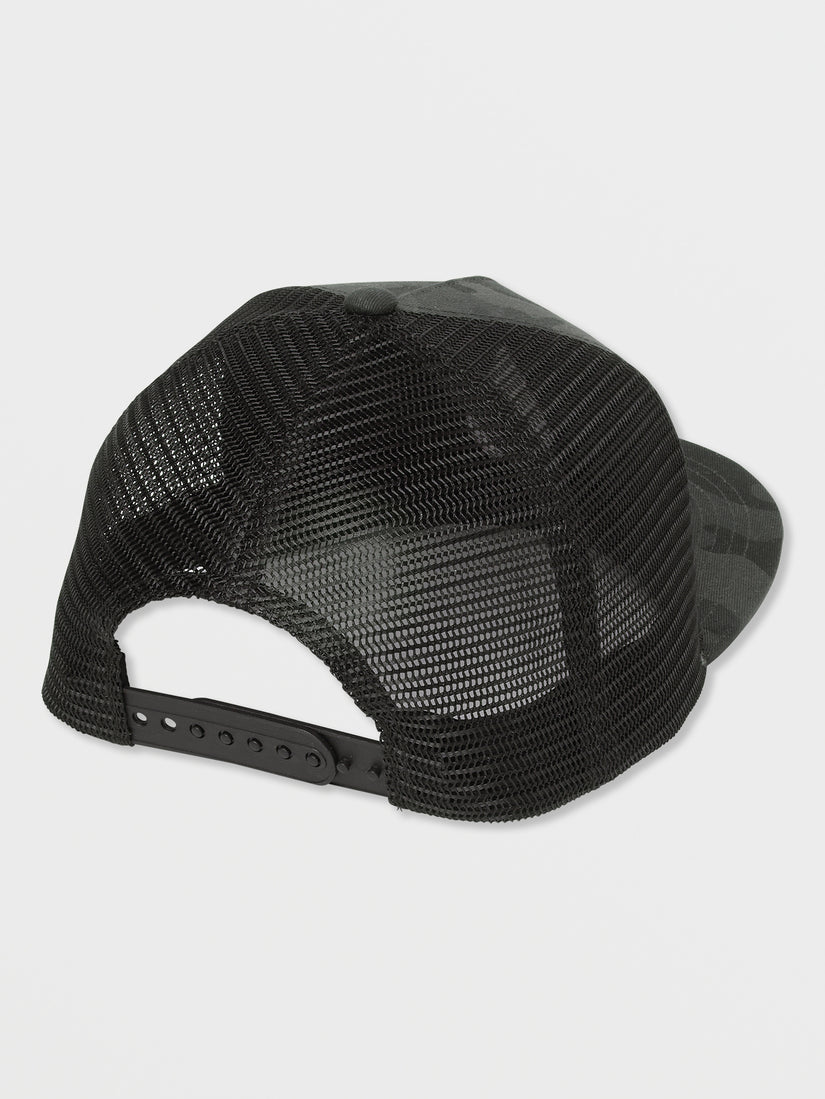 Kids V Full Stone Trucker Hat - Black