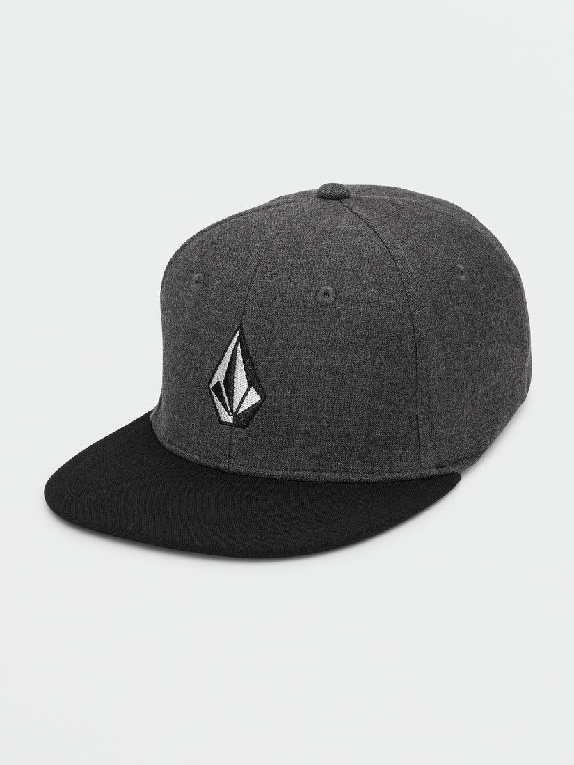 V Full Stone Xfit Hat - Black Combo