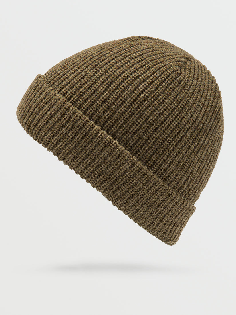 Big Boys Full Stone Beanie - Military (F5831400_MIL) [B]