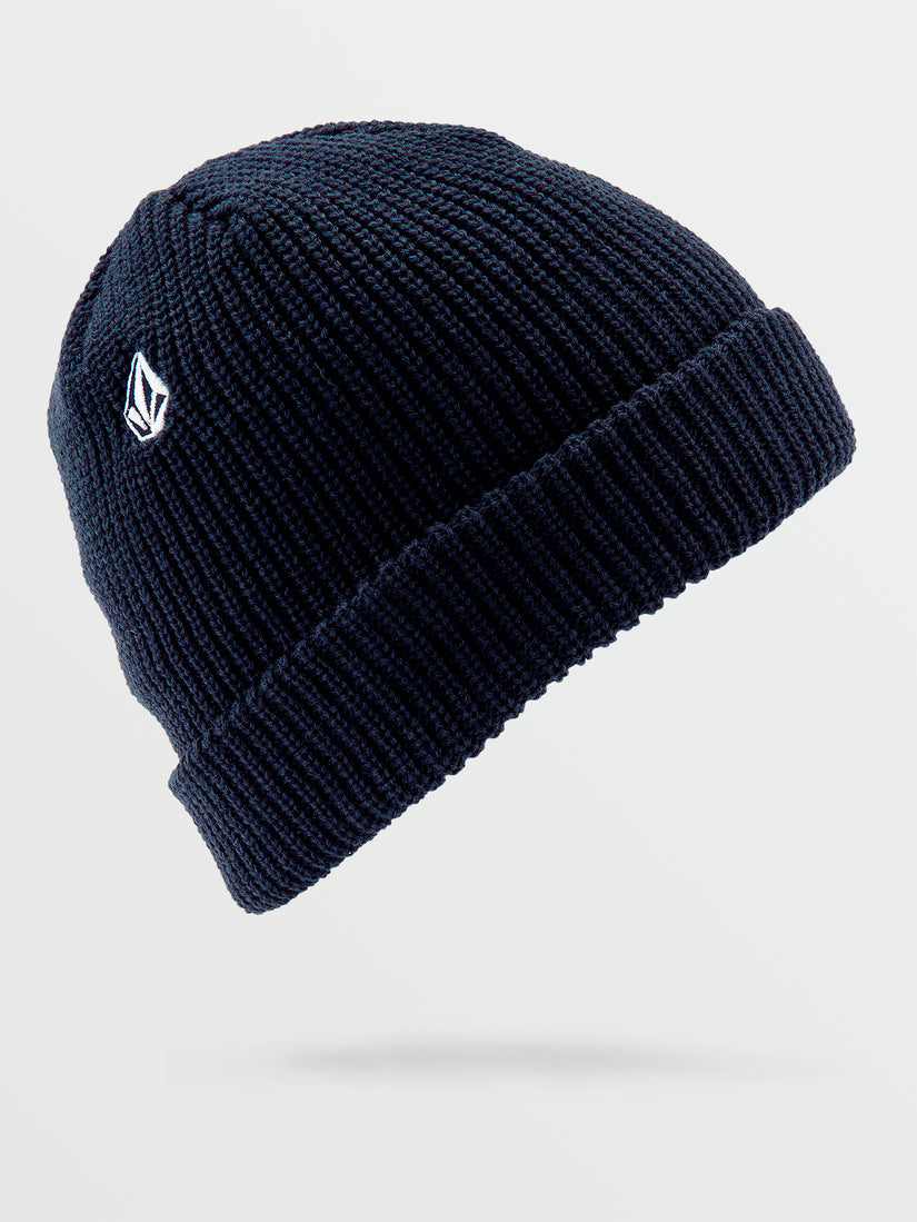 Big Boys Full Stone Beanie - Navy (F5831400_NVY) [F]