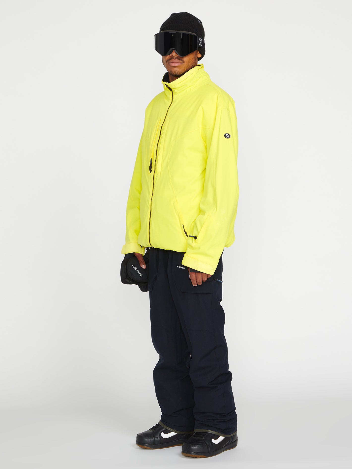 Mens Quad Angle 2L Tds Jacket - Citron (2022) – Volcom US