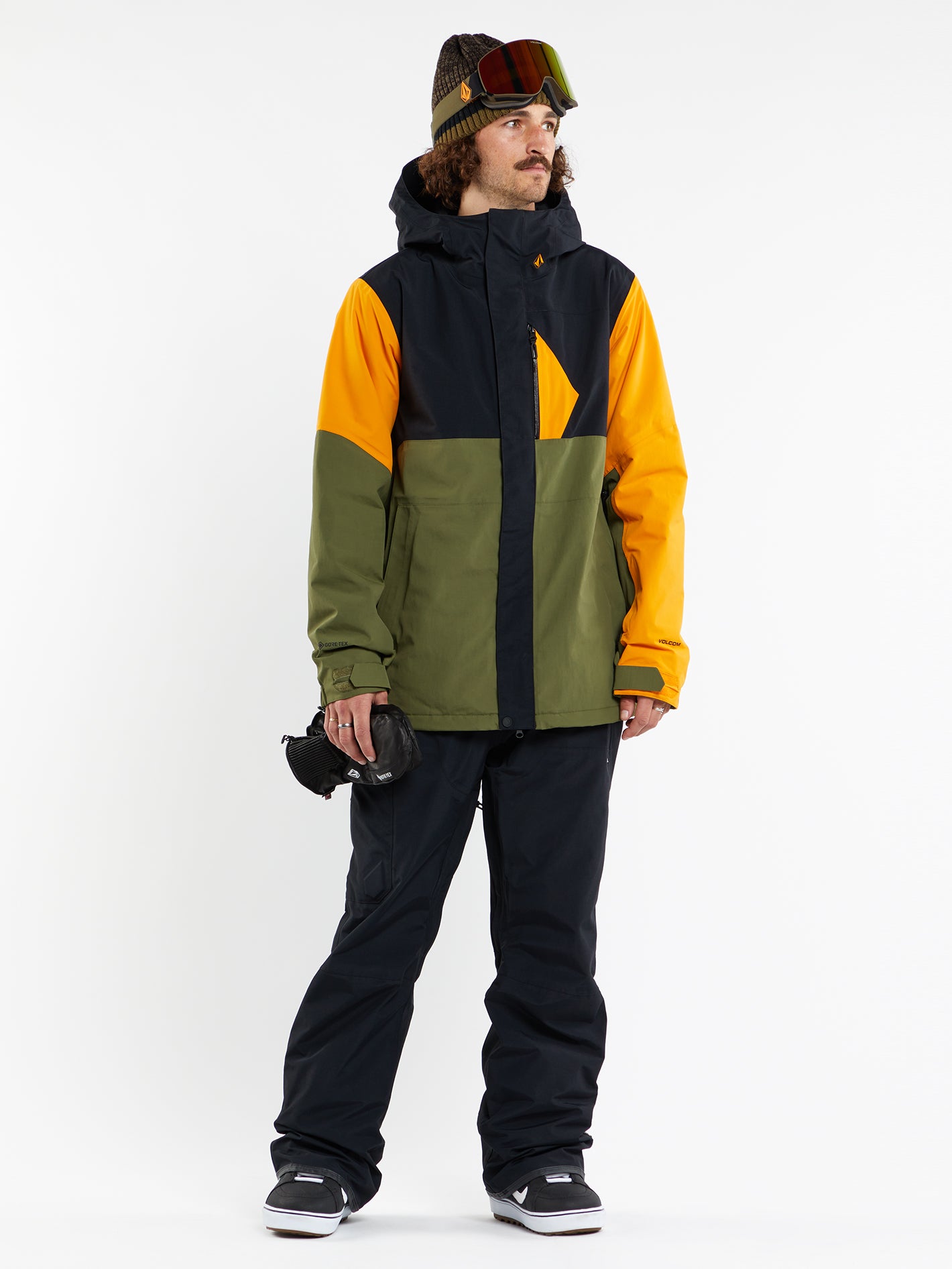 Mens L Insulated Gore-Tex Jacket - Gold – Volcom US