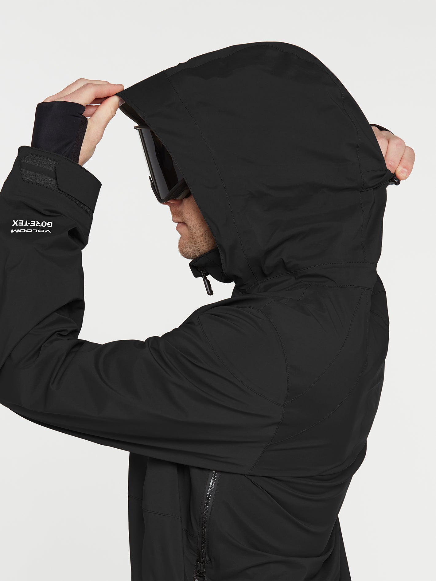 Mens Guch Stretch Gore Jacket - Black (2021) – Volcom US