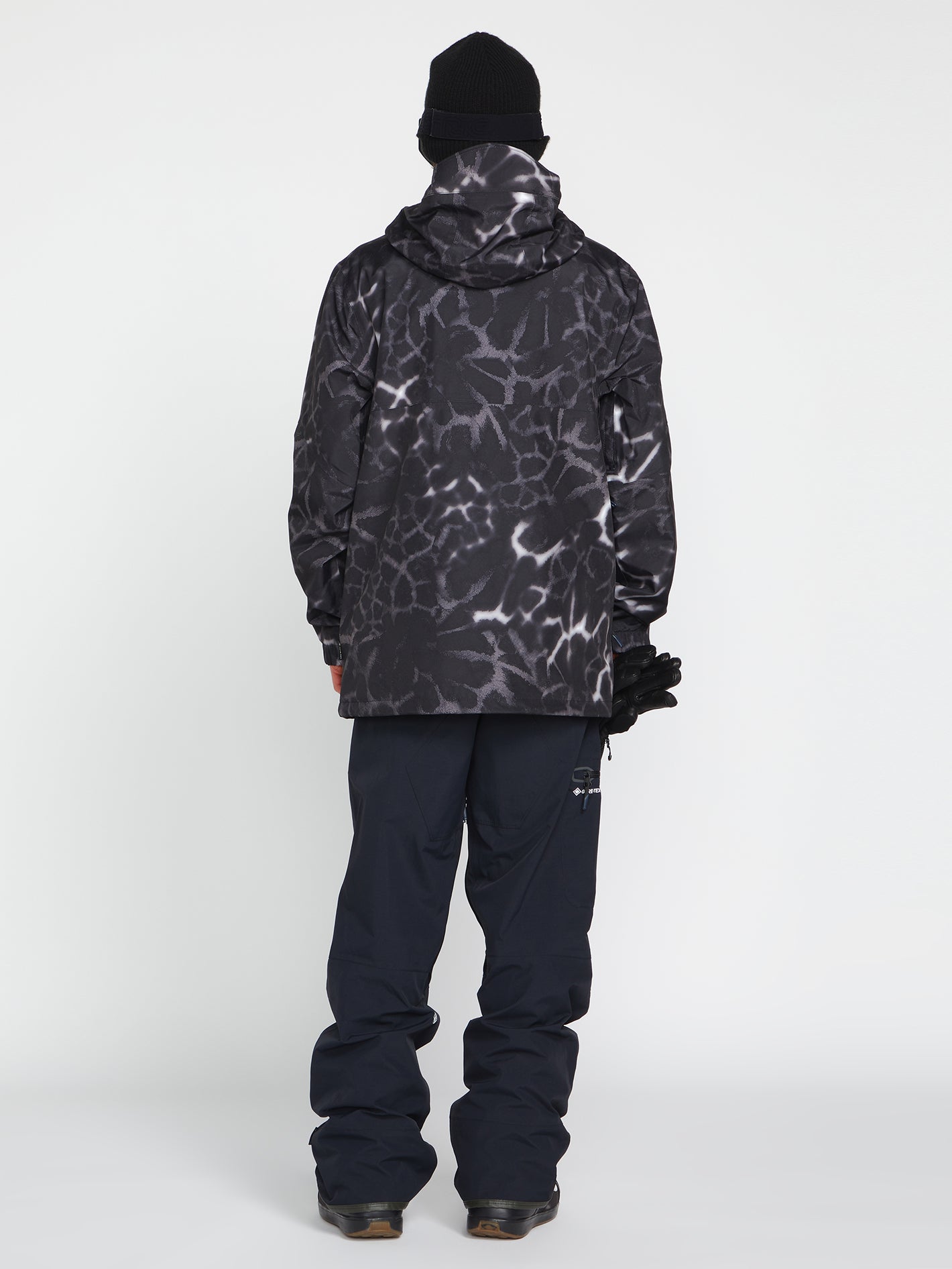 Mens L Gore-Tex Jacket - Black Giraffe (2022) – Volcom US