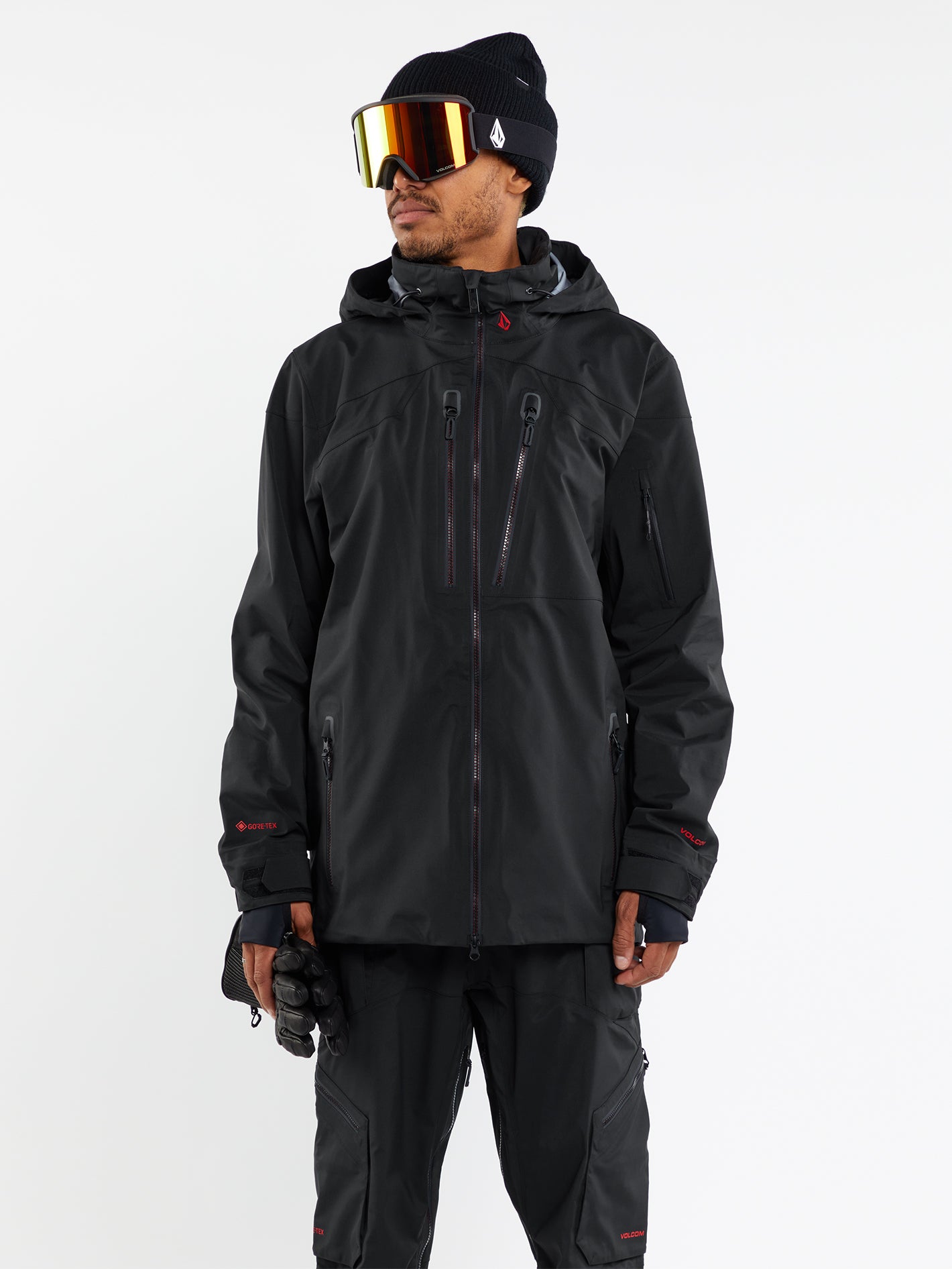 Mens Guch Stretch Gore Jacket - Black – Volcom US