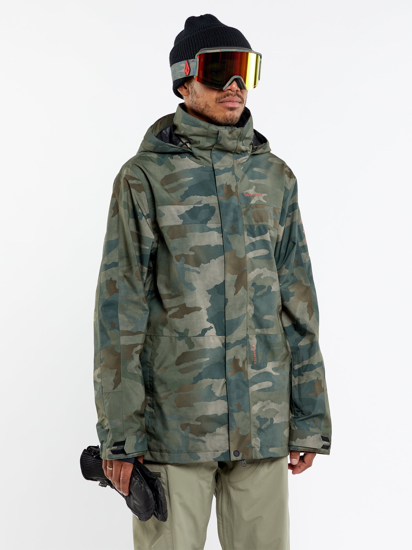 Mens V.Co Stretch Gore-Tex Jacket - Cloudwash Camo – Volcom US