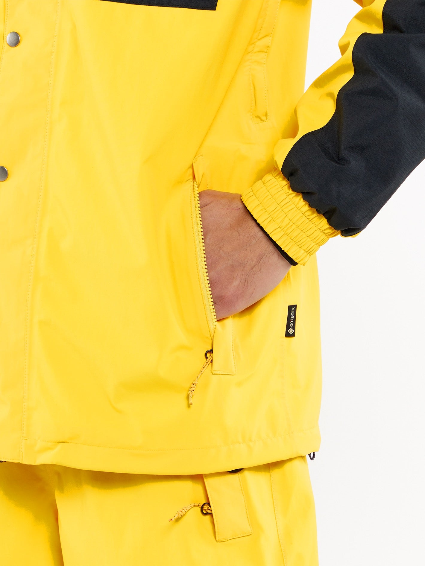 Mens Longo Gore-Tex Jacket - Bright Yellow – Volcom US
