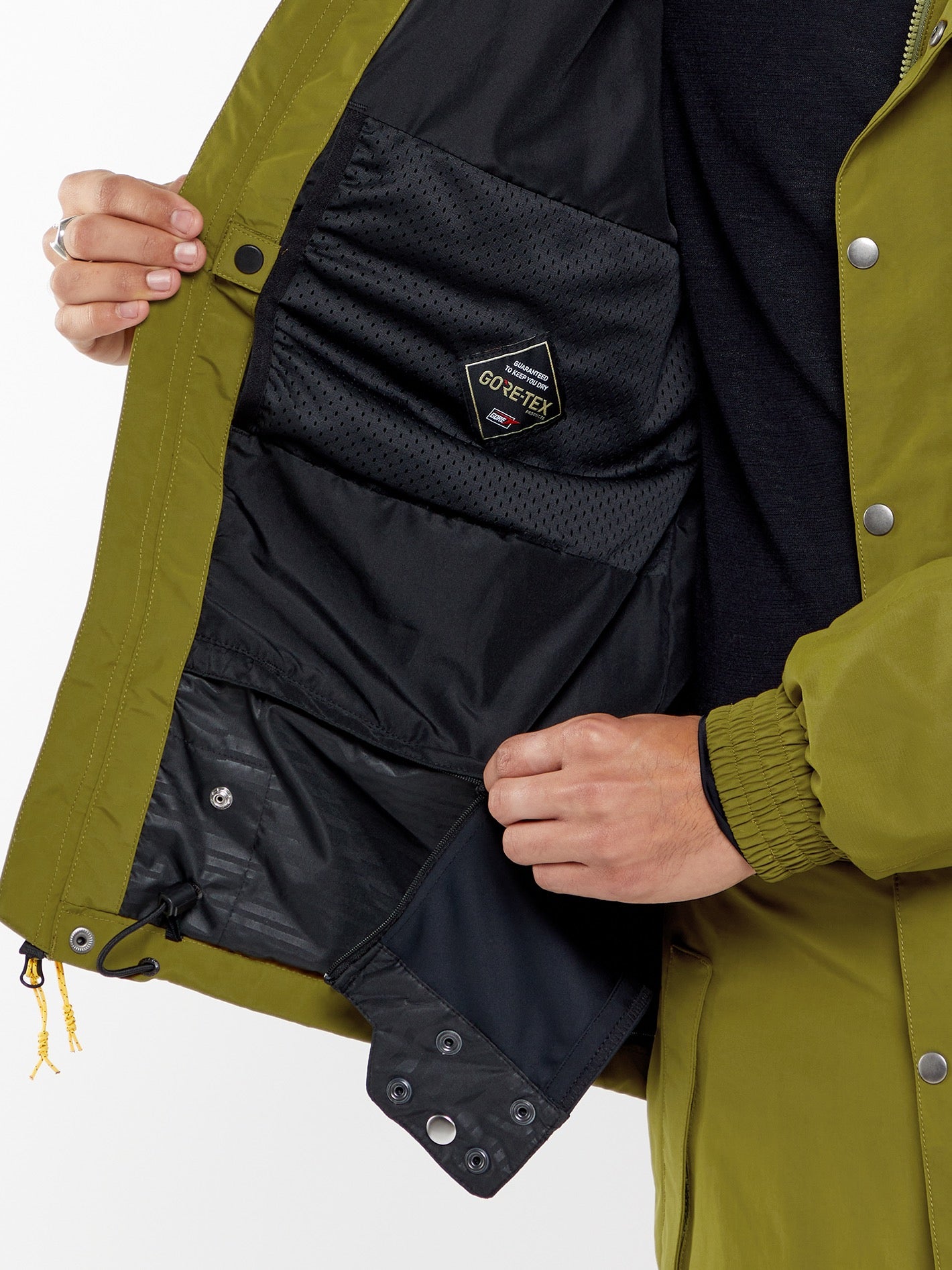 Mens Longo Gore-Tex Jacket - Moss – Volcom US