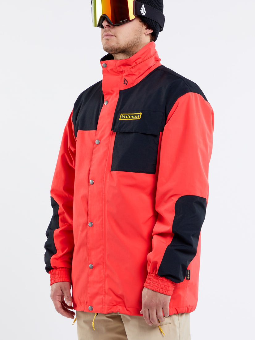 Mens Longo Gore-Tex Jacket - Orange (G0652404_ORG) [34]