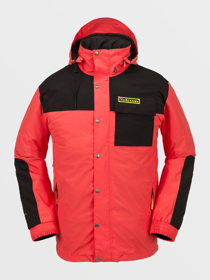 Mens Longo Gore-Tex Jacket - Orange (G0652404_ORG) [F]