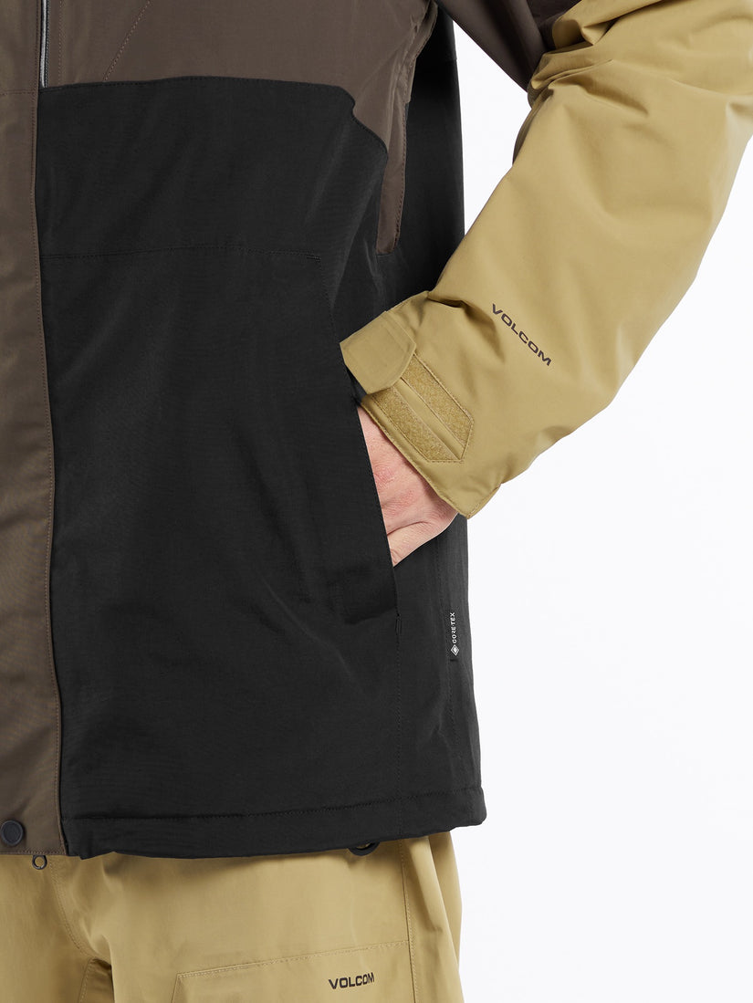 Mens L Gore-Tex Jacket - Brown (G0652406_BRN) [39]