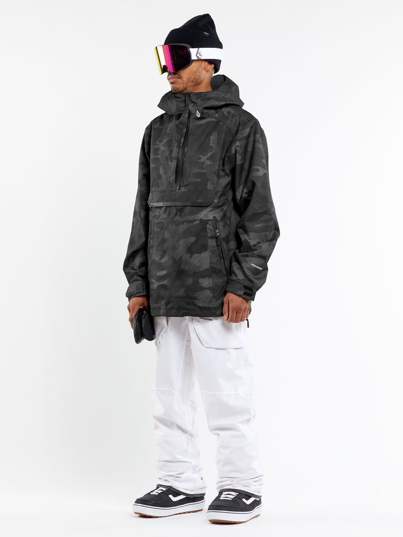 Mens Brighton Pullover Jacket - Black Camo (G0652408_BCO) [47]