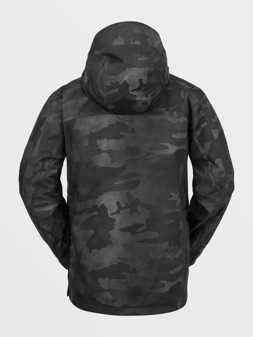 Mens Brighton Pullover Jacket - Black Camo (G0652408_BCO) [B]