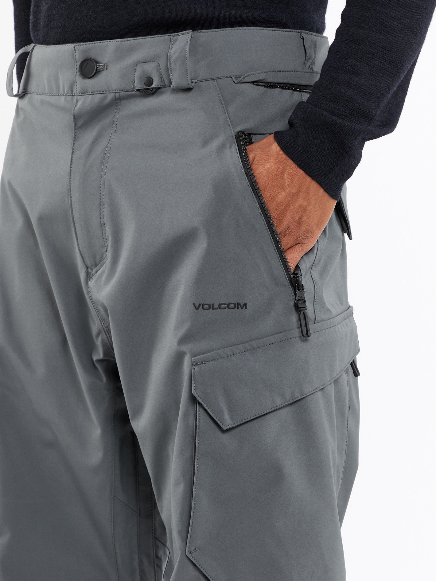 Mens Stone Stretch Gore-Tex Pants - Dark Grey – Volcom US