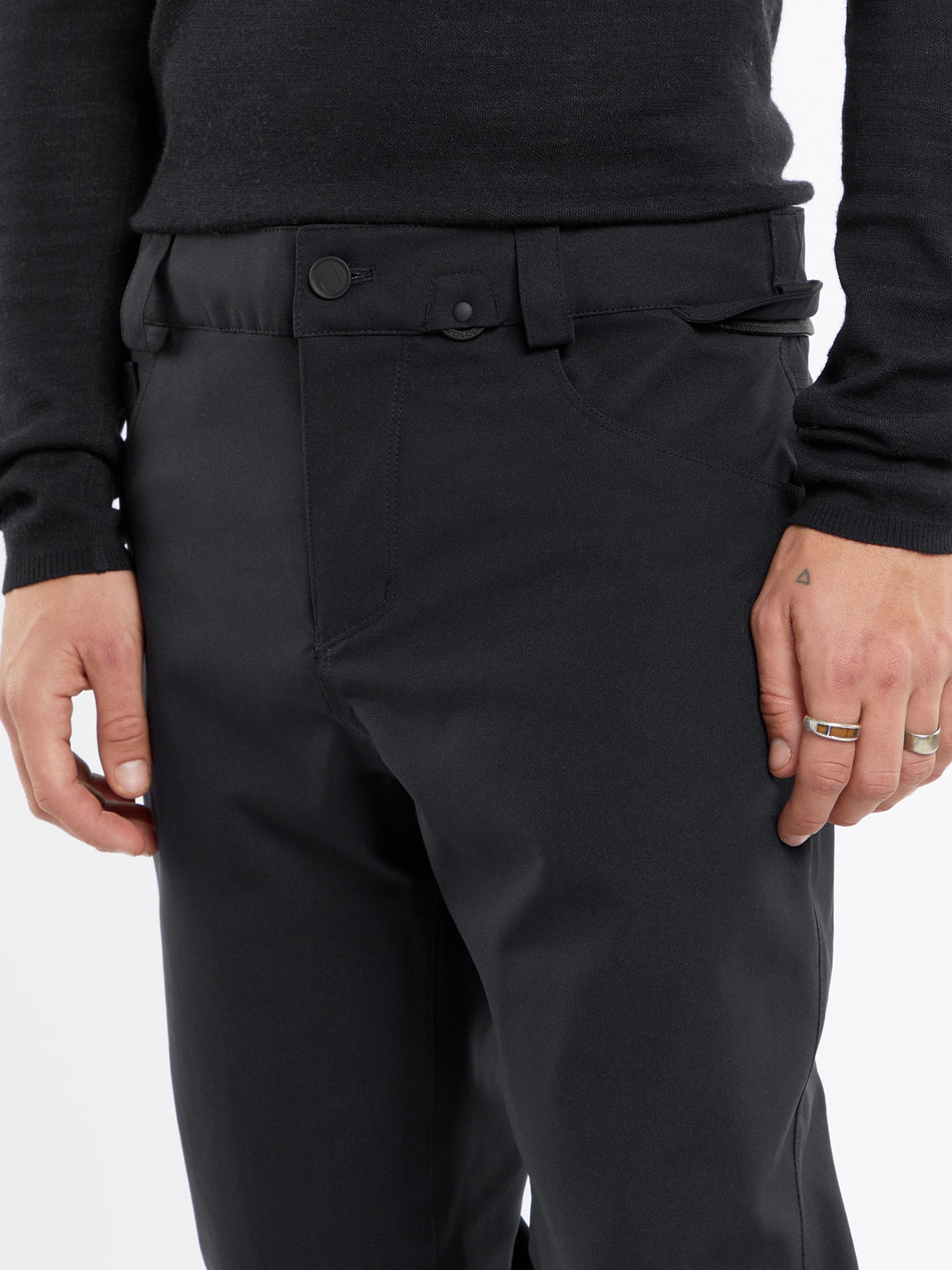 Mens 5-Pocket Tight Pants - Black – Volcom US