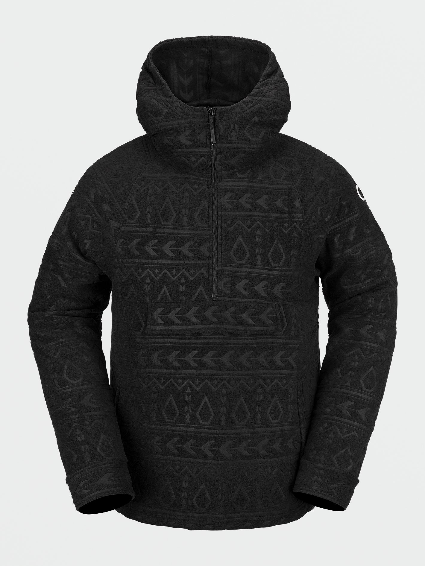 Mens V-Science Fleece 1/2 Zip - Black (2022) – Volcom US