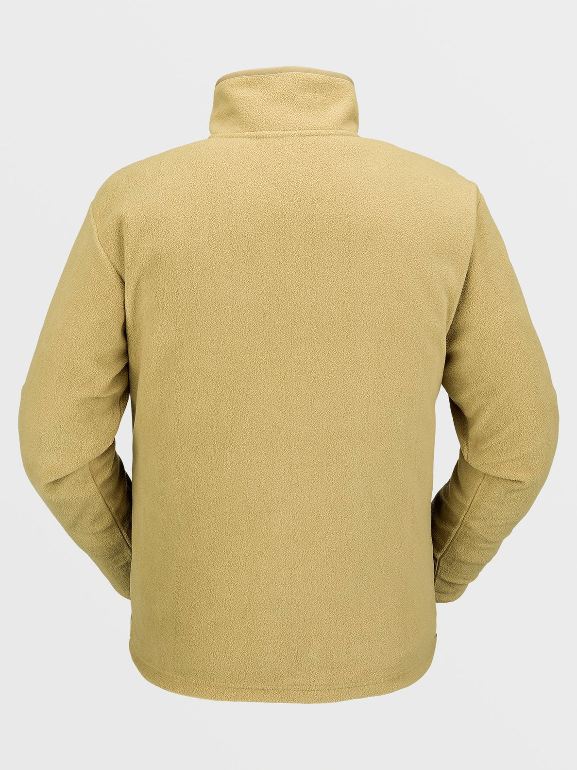 Mens Polar Fleece Mock 1/2 Zip Pullover - Dark Khaki – Volcom US