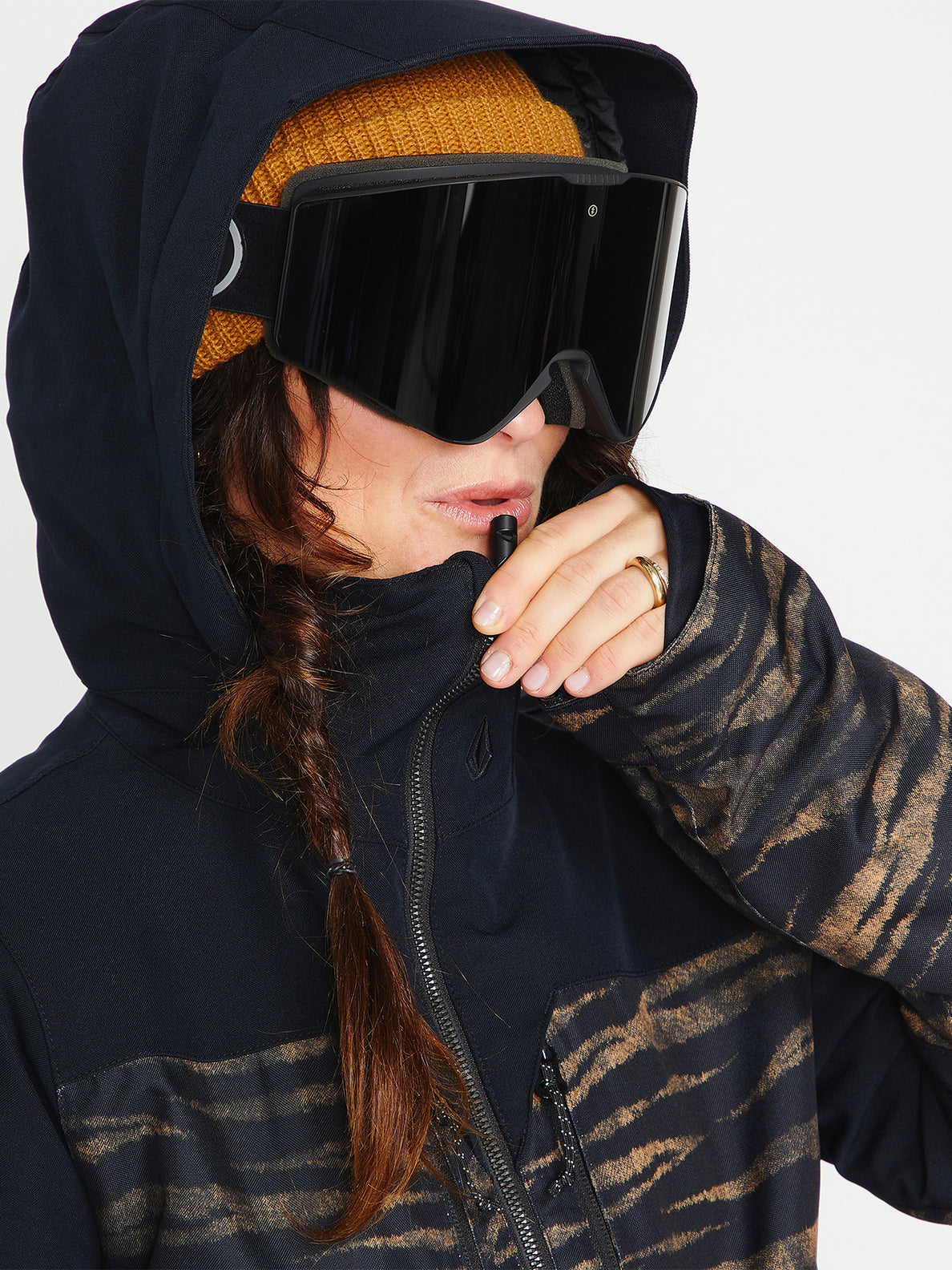 Chaqueta de snowboard Mujer Volcom Shelter 3D Stretch Jacket - Petrol Blue
