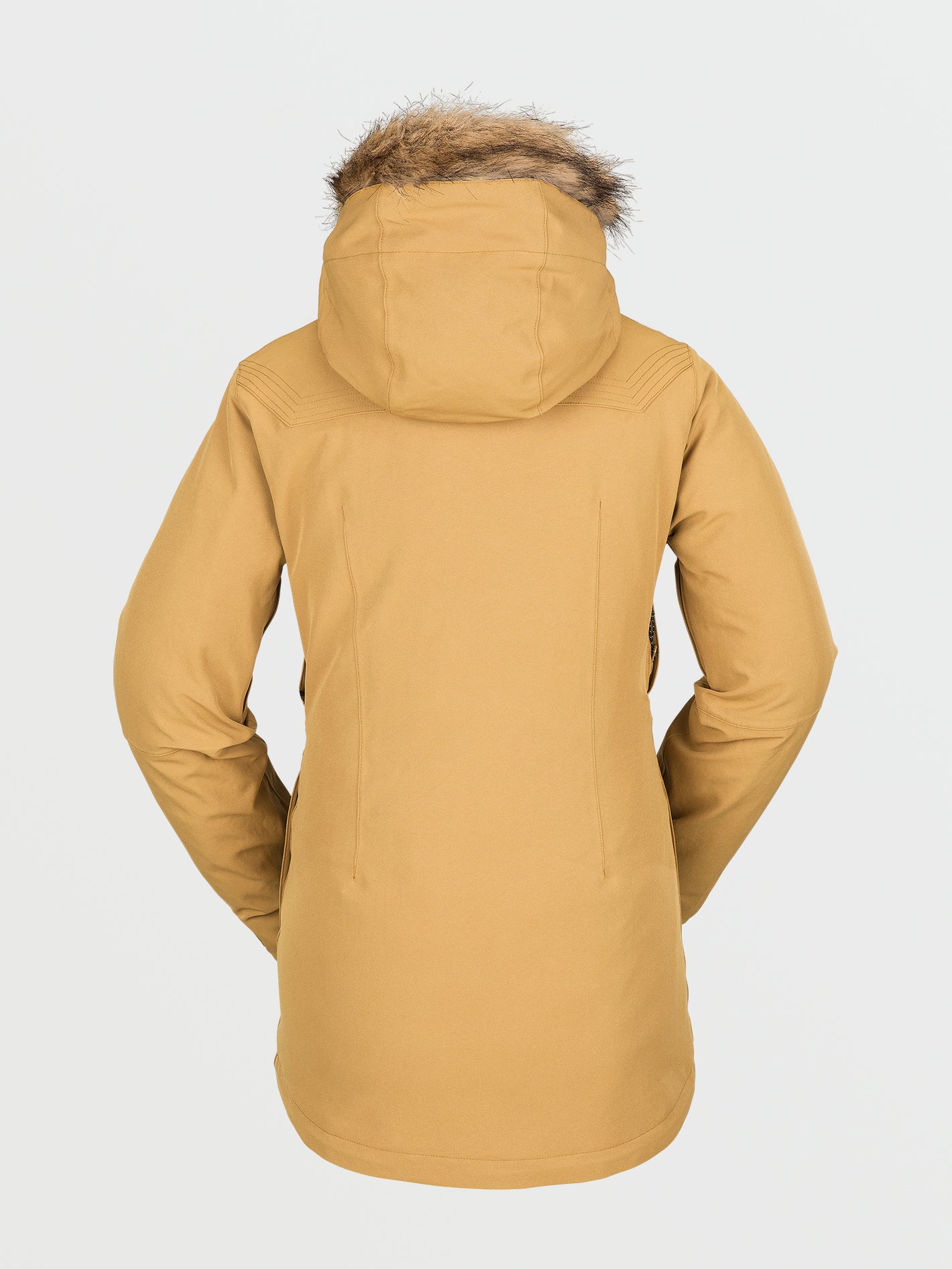 Womens Shadow Insulated Jacket - Caramel (2022) – Volcom US