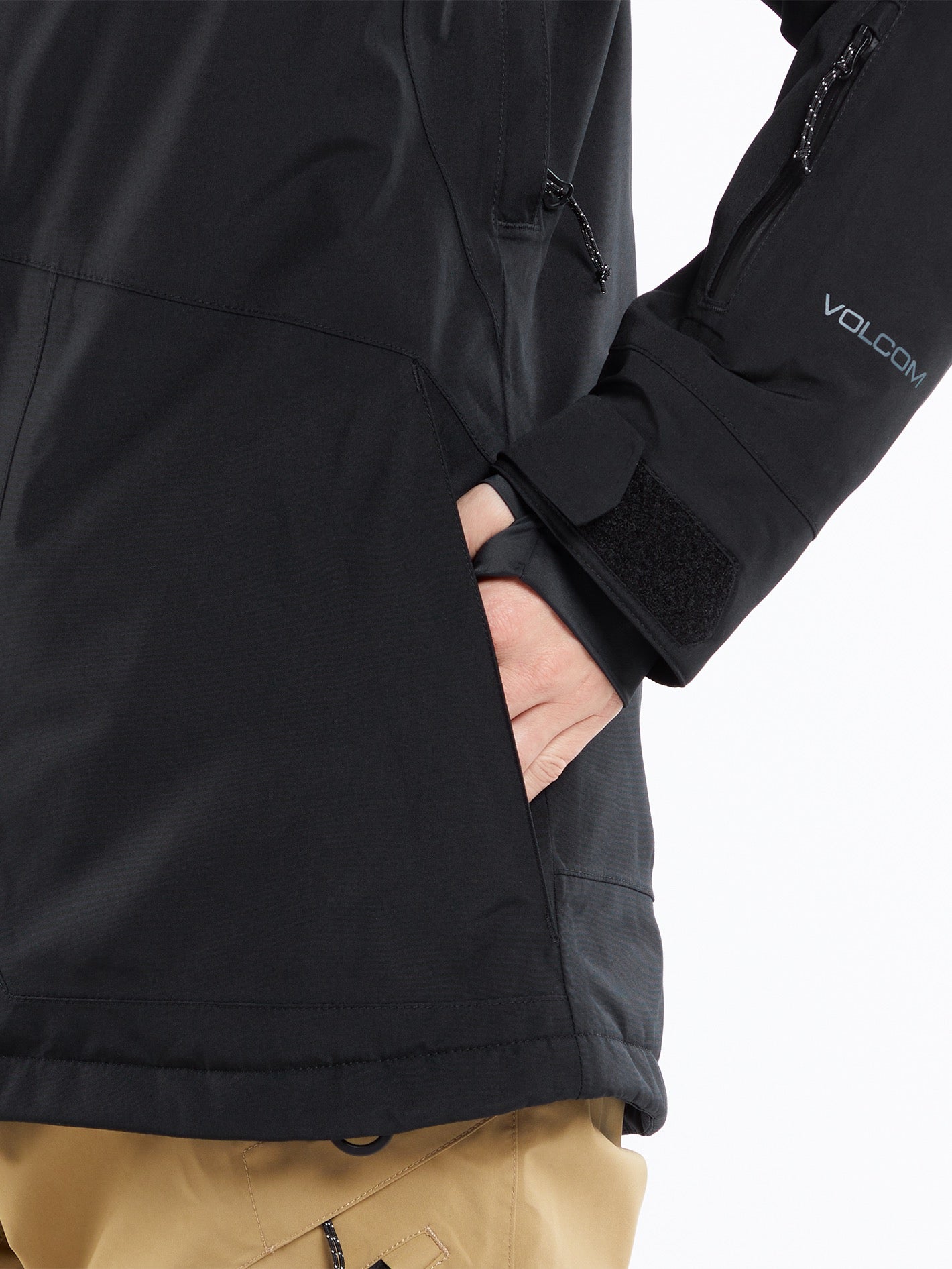 Womens Ell Insulated Gore-Tex Jacket - Black – Volcom US