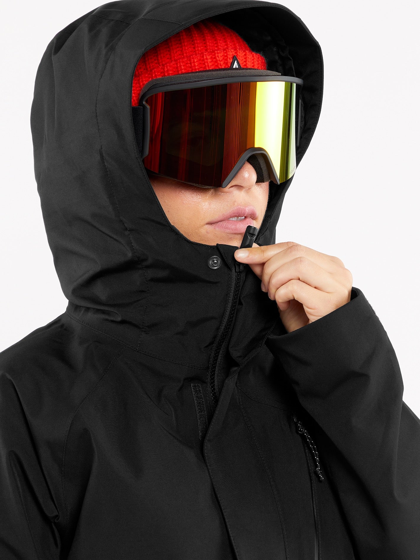 Womens V.Co Aris Insulated Gore Jacket - Black – Volcom US
