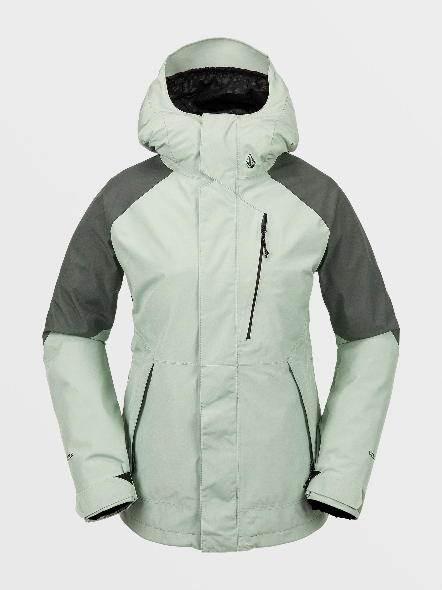 Womens V.Co Aris Insulated Gore Jacket - Sage Frost – Volcom US