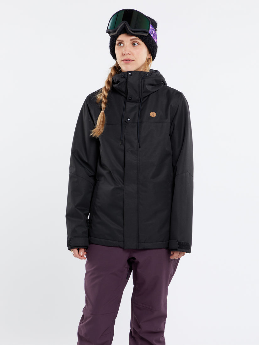 Womens Bolt Insulated Jacket - Black (H0452413_BLK) [40]