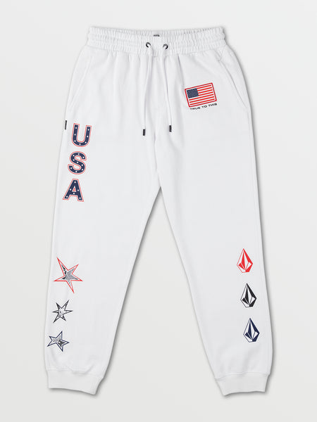 USST Fleece Pant - White (2022) – Volcom US