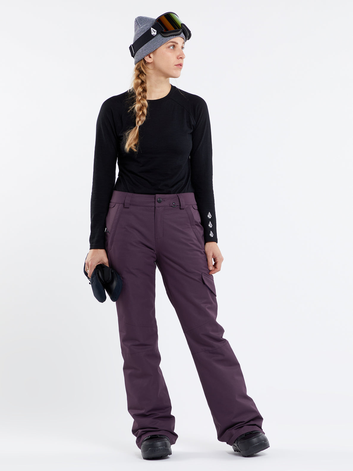Womens Bridger Insulated Pants - Blackberry – Volcom US
