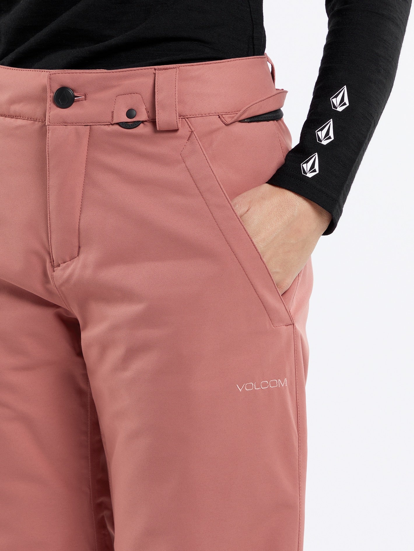 Womens Frochickie Insulated Pants - Earth Pink – Volcom US