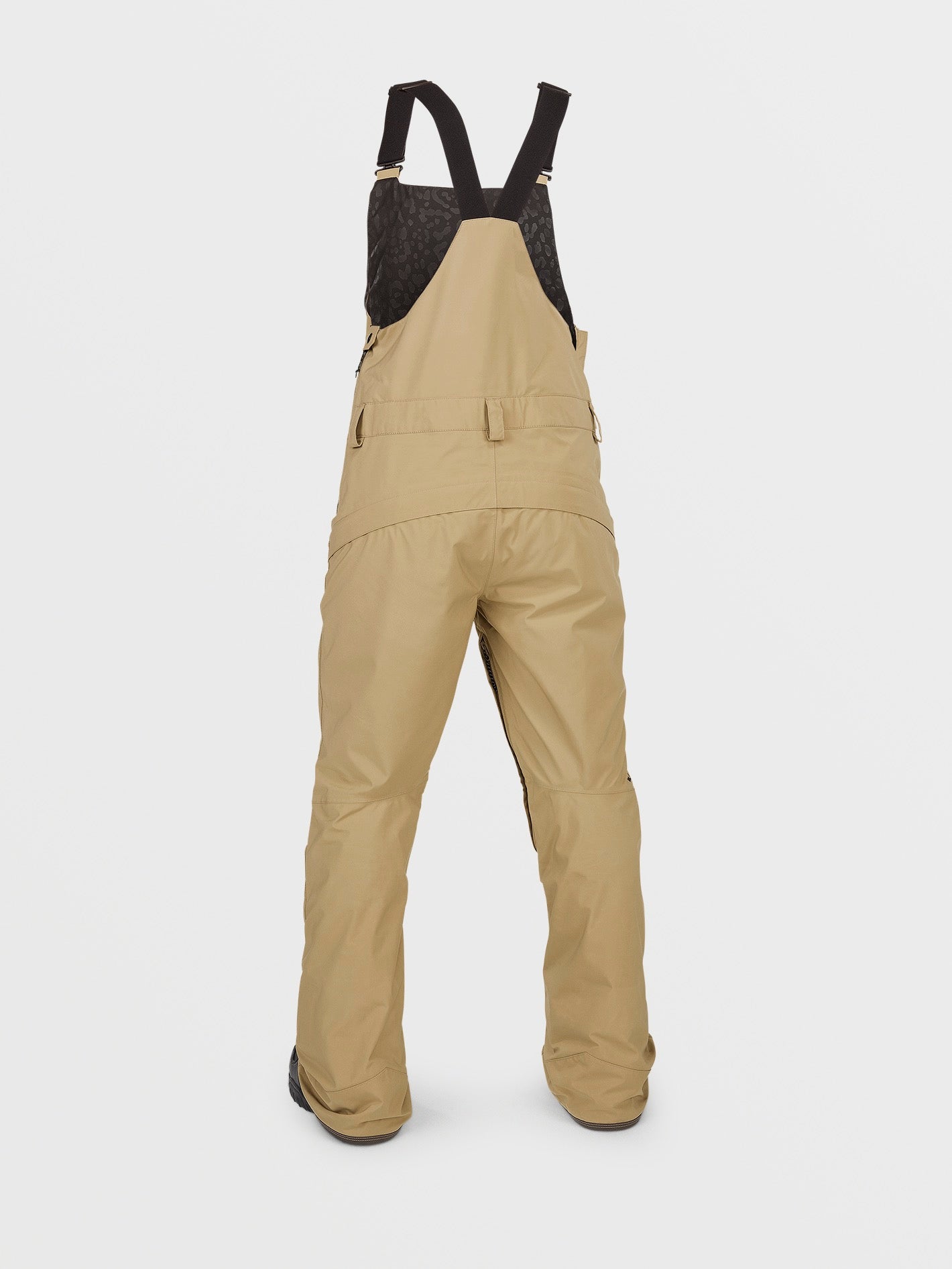 Womens Elm Stretch Gore Bib Overalls - Dark Khaki – Volcom US