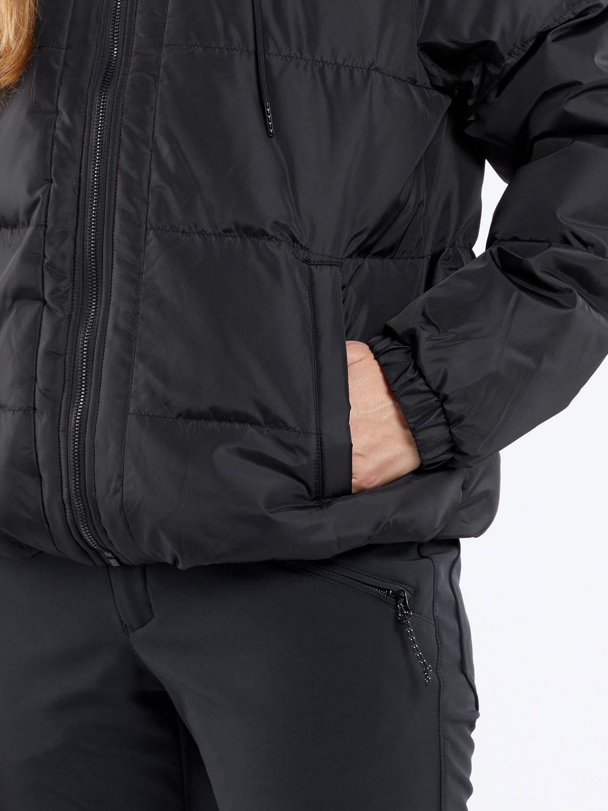 Hudson Insulated Jacket, Women's Black Puff Jacket