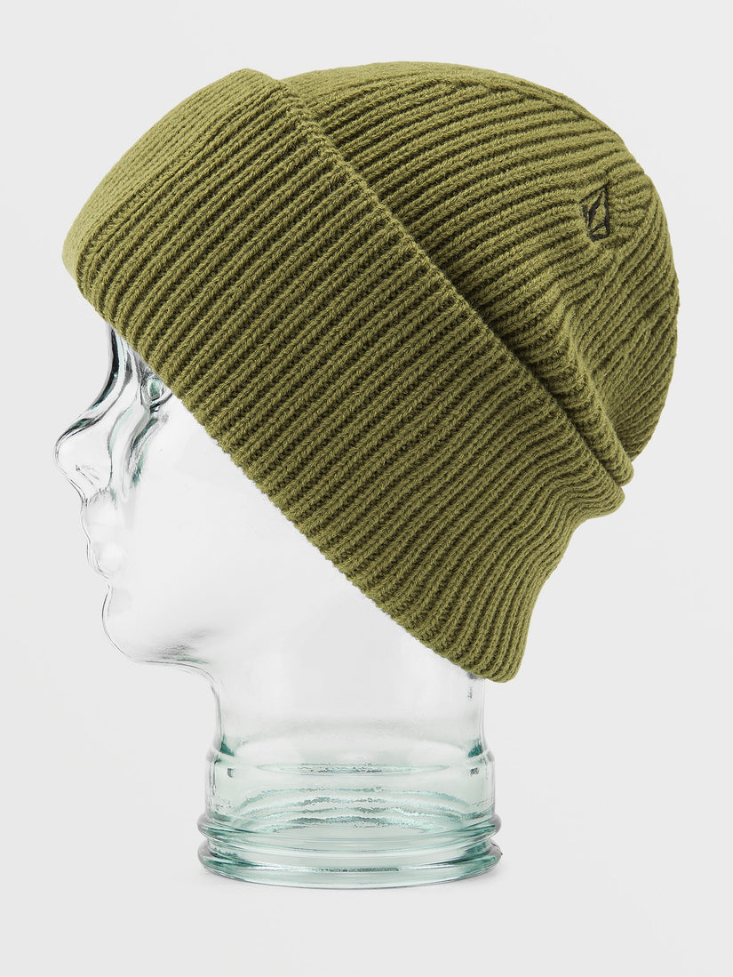 Mens Roller Beanie - Moss (J5852403_MOS) [B]