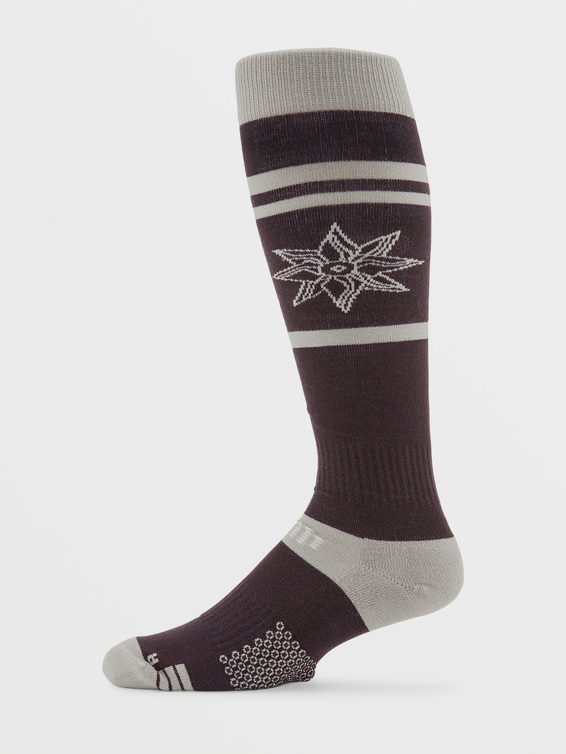 Mens Cave Socks - Maroon (J6352402_MAR) [1]