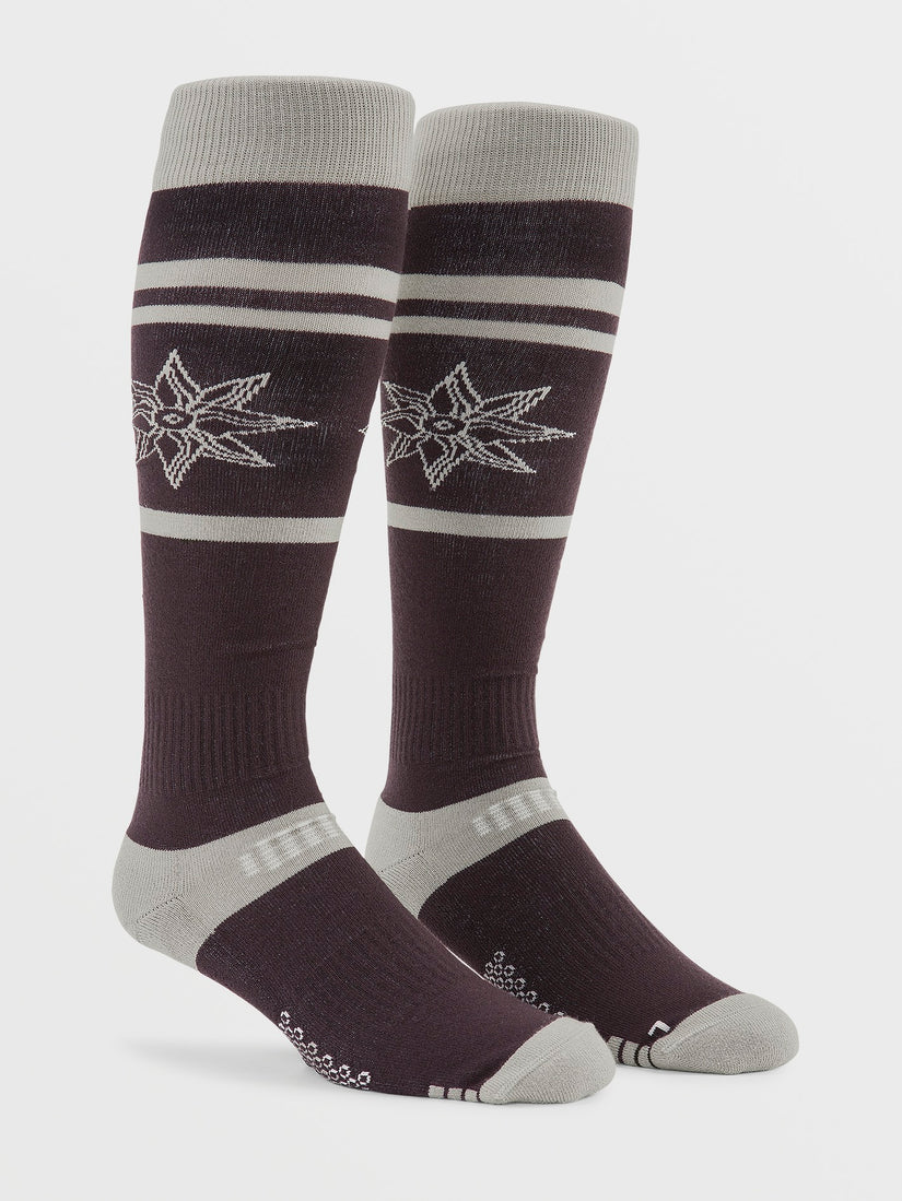 Mens Cave Socks - Maroon (J6352402_MAR) [F]