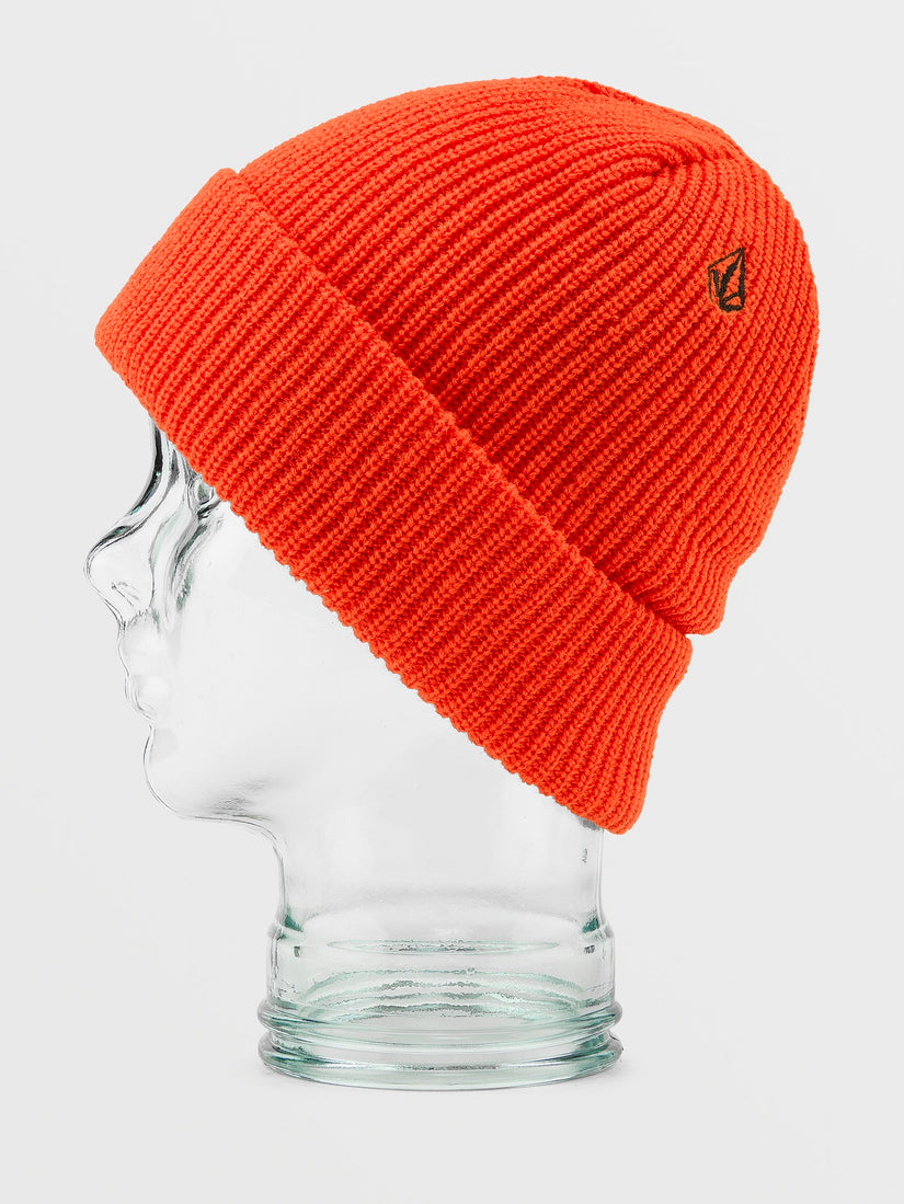 Kids Lined Beanie - Orange Shock (L5852401_OSH) [B]