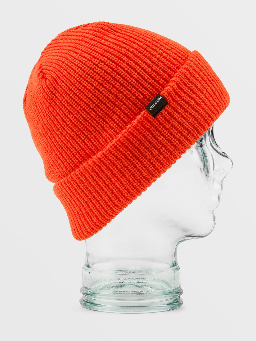 Kids Lined Beanie - Orange Shock (L5852401_OSH) [F]