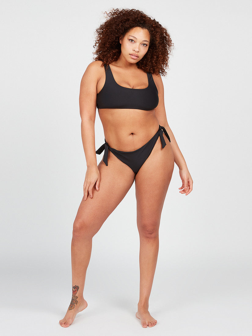 Simply Seamless Scoop Bikini Top - Black (O1012210P_BLK) [27]