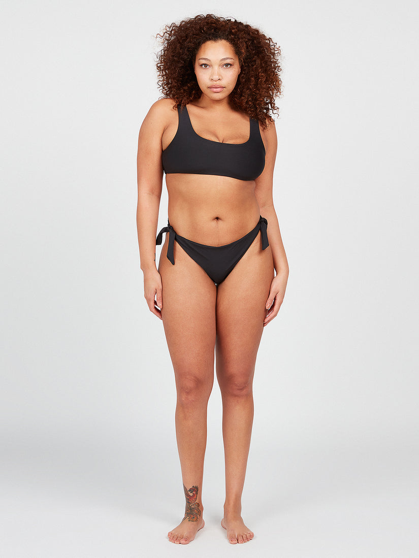 Simply Seamless Scoop Bikini Top - Black (O1012210P_BLK) [33]