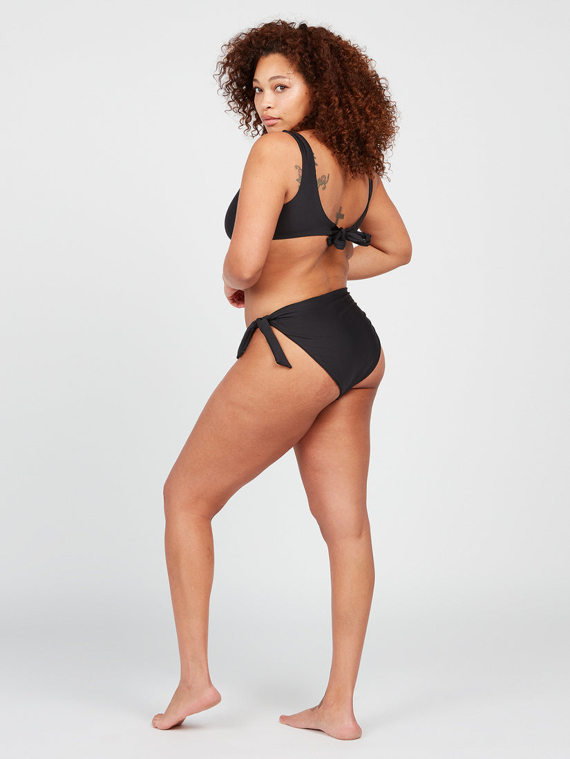 Simply Seamless Scoop Bikini Top - Black (O1012210P_BLK) [42]