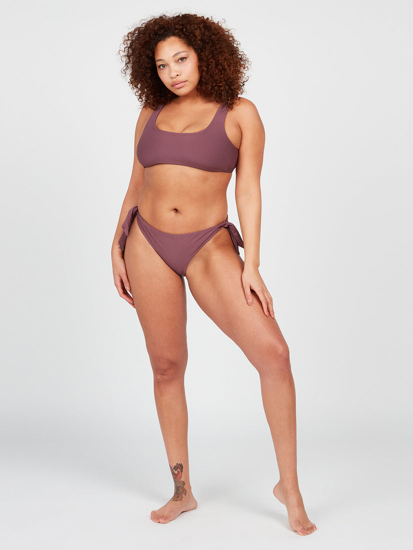 Simply Seamless Scoop Bikini Top - Eggplant (O1012210P_EGP) [09]