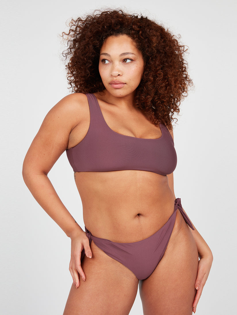 Simply Seamless Scoop Bikini Top - Eggplant (O1012210P_EGP) [20]