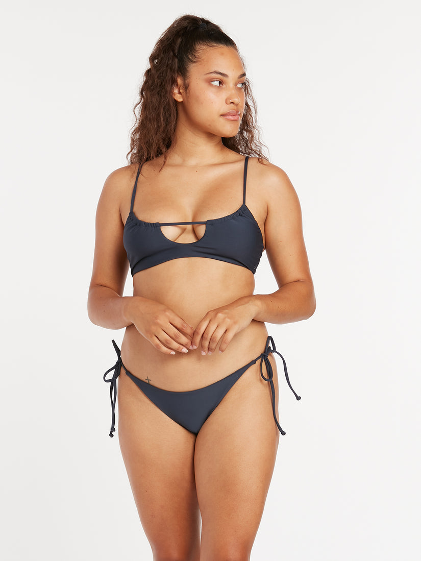 Simply Seamless Scoop Bikini Top - Midnight Blue (O1022200_MDB) [F]