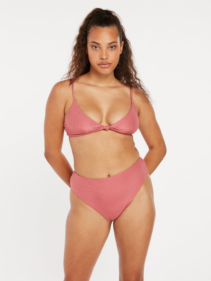 Simply Rib Retro Bikini Bottom - Dusty Rose (O2612200_DRO) [2]