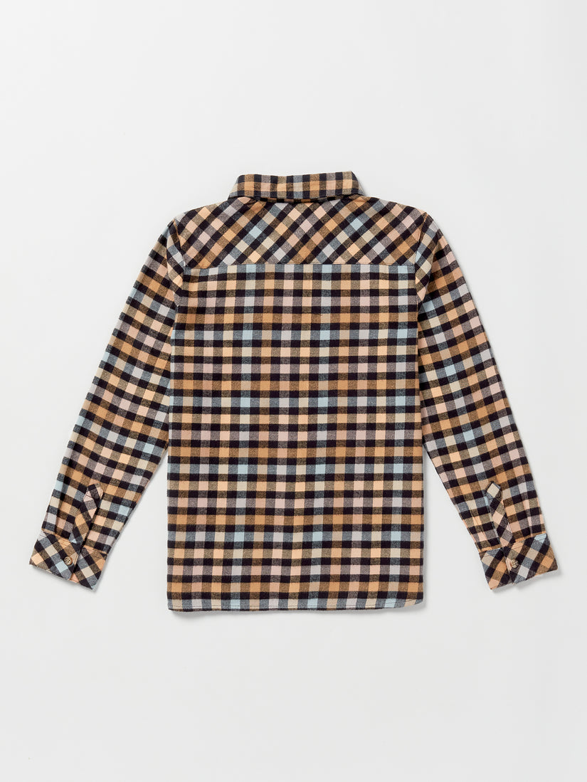 Girls Getting Rad Plaid Long Sleeve Shirt - Winter Orchid (R0532100_ORC) [6]