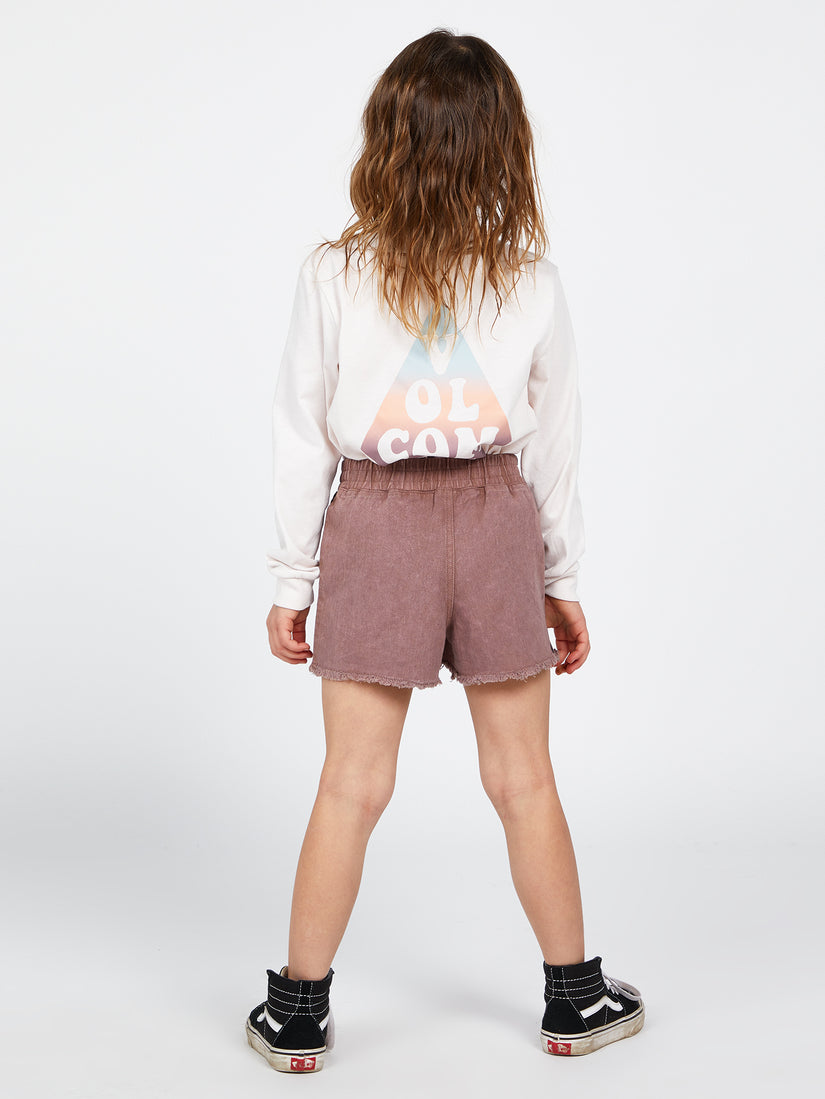 Girls Strutin Stone Shorts - Raisin (R0912105_RSN) [4]