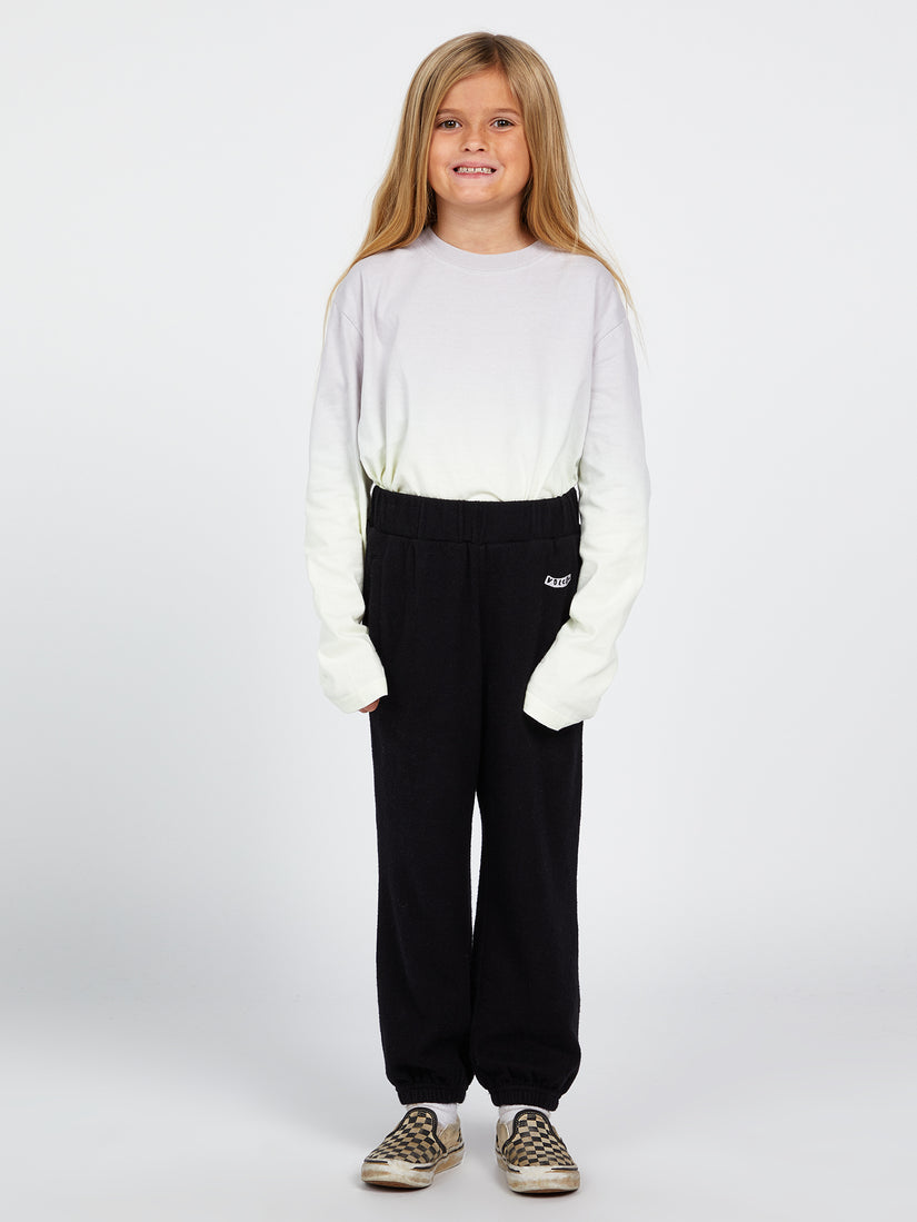 Girls Lived In Lounge Fleece Pants - Black (R1212102_BLK) [6]