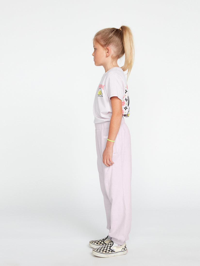 Girls Lived In Lounge Fleece Pants - Lavender (R1212102_LAV) [1]