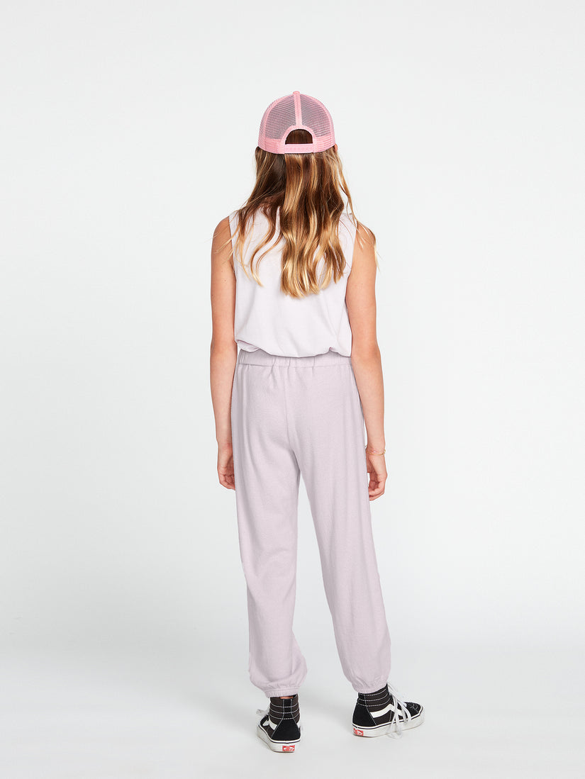 Girls Lived In Lounge Fleece Pants - Lavender (R1212102_LAV) [4]