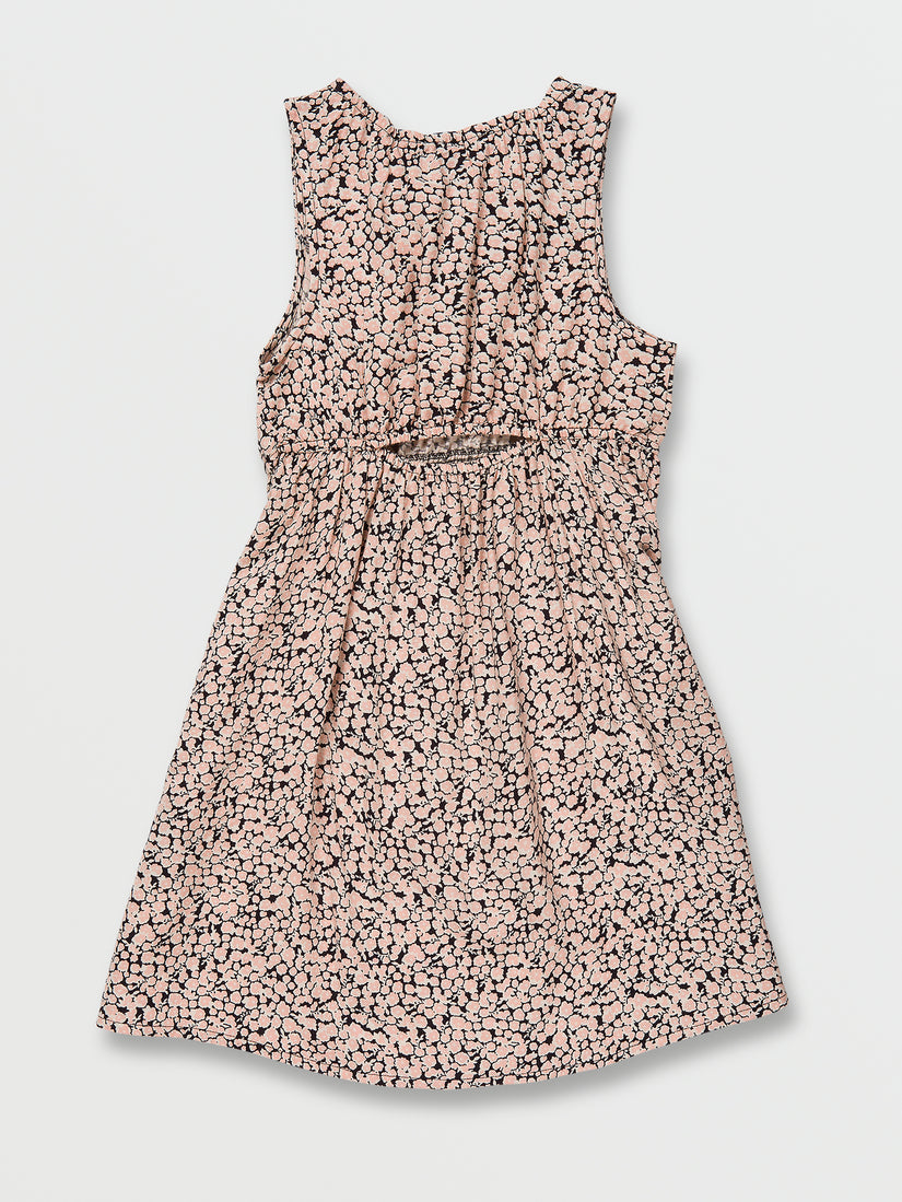 Girls Poppin Stone Dress - Melon (R1312302_MEL) [B]